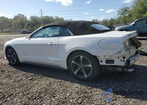 2018 Ford Mustang из США, поврежденный, VIN 1FATP8UHXJ5165247